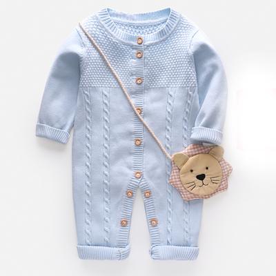 China 100% Customized Cashmere Romper Baby Boy Girl Quality Newborn Sweater Set for sale