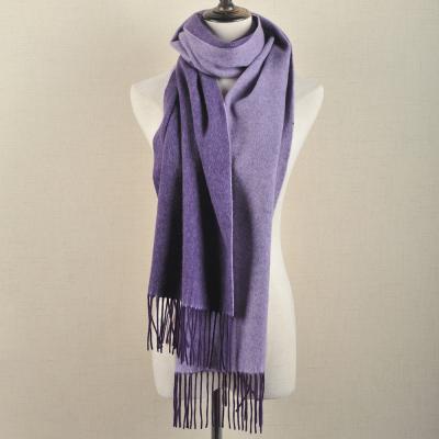 China High Quality Knitting Woolen Scarf Autumn Winter Warm Knit Yarn Unisex Scarf for sale