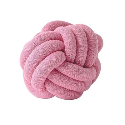 China Wholesale Hotel Knot Decorative Soft Plush Pillow Hot Selling Creative Designs Insti Cushions Home Decor Pillow Tile for sale