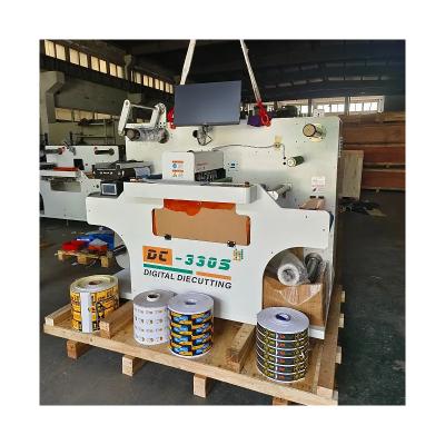 China Garment Shops Machine Label Digital Die Cutting Machine for sale