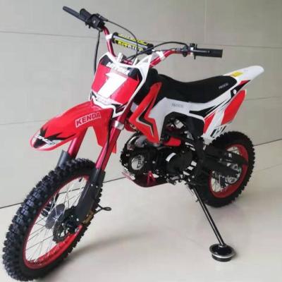 China factory 4 stroke 125cc 140cc kick start electric dirt bike motorcycles with ce D7-12 for sale