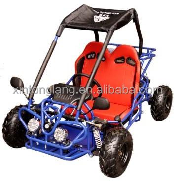 China High Quality 110cc 4 Stroke Two Seats Go Kart For Kids 145/70-6 for sale