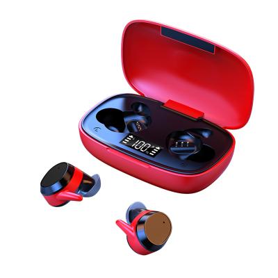 China Wholesale 1536U Stereo Bass Gaming Mini Truly Wireless Comfortable Sports Ear Wearing Phone IPX7 Waterproof Earbuds Earphone Tws With Charging Case for sale