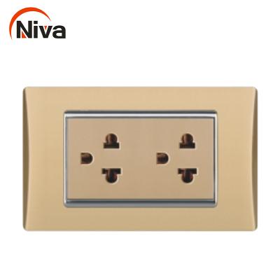 China PC Wholesales Electrical 1 Strip 2 Way For Home White Light Wall Switch For USA Switch And Socket Switch for sale