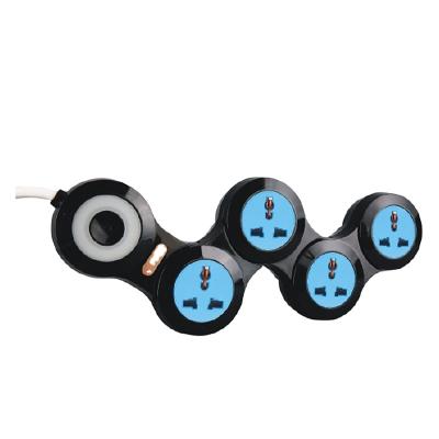 China Factory Sale Residential/Multi-Purpose Home 4 AC Extension Socket With Multifunctional Surge Protection USB Pot Socket Extension for sale