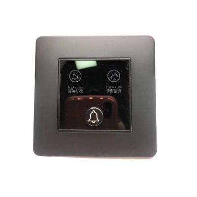 China Stainless Steel Wireless Doorbell Waterproof Plug-in 220V Receiver Without Battery Free Bell Push Button for sale