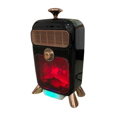 China Fast Heating Small Portable Electric Fireplace Heaters PTC 1500W Electric Heater for sale