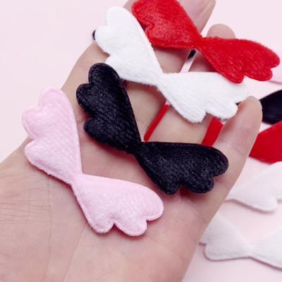 China Cute Angel Wings Diy Baby Hair Accessories Plush Eco-friendly Factory Direct Selling Hairpins Hair Accessories Jewelry Handmade Material for sale