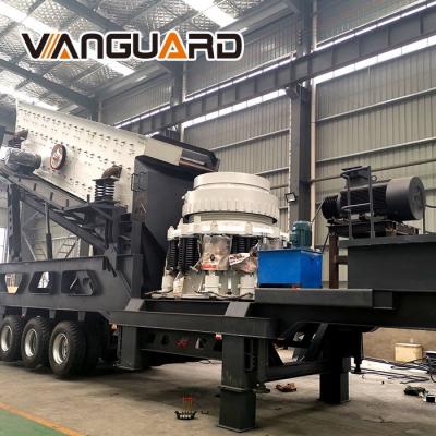 China Whole Set Line Mobile Quarrying Machinery And Cone Screen Crusher Cone Crusher For Sale for sale