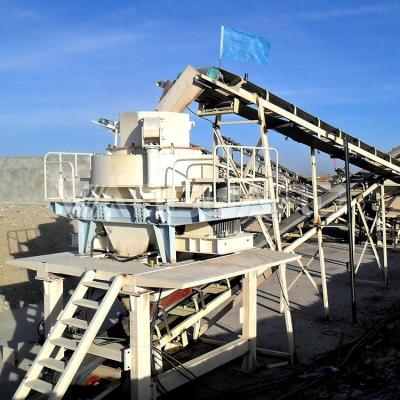 China Factory Price VSI Series Stone Sand Making Machine / Ore Sand Lime Crushing Plant for sale