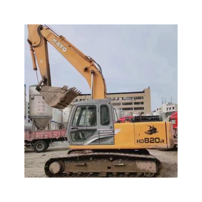 China Construction Equipment Stable Performance HD820R ExcavatorSecond Used Kato Hand Crawler Digger With Cheap Price for sale