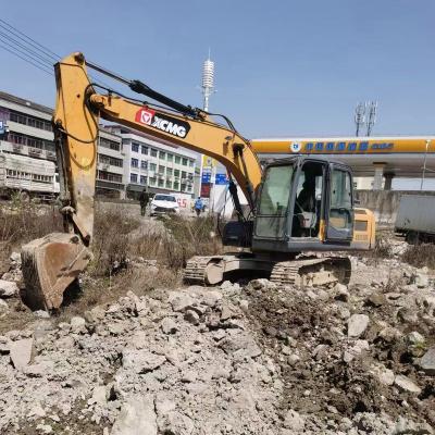 China China high quality earthmoving machinery LOW HOURS 13.5 tons crawler used hydraulic excavators XE135DA XUGONG for sale for sale