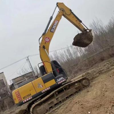 China Interesting Hot And Cold Air Conditioner Performance 21 Ton UsedXCMGXE215DA Excavator Second Hand Earthmoving Diggers For Sale for sale