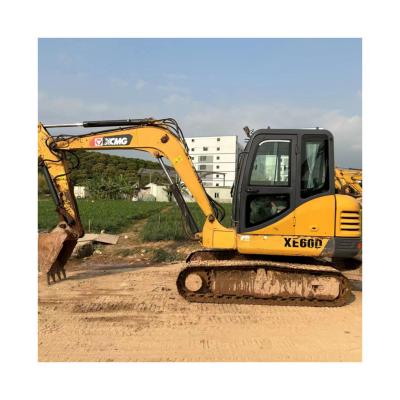 China Construction Digging Stable Performance Mini Used Excavator Construction Machinery XCMGXE60D Used Digger 6ton In Good Working Condition for sale