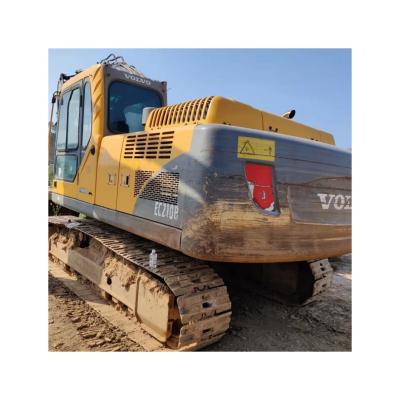 China Hot And Cold Air Conditioner Sweden Original Used Volvo EC210B Excavator 21 Ton Second Hand Crawler Earthmoving Digger For Hot Sale for sale