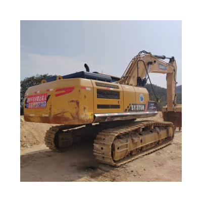 China Construction digging large machinery SANY SY375H used excavator Original China hydraulic crawler digger with high efficiency at low price for sale