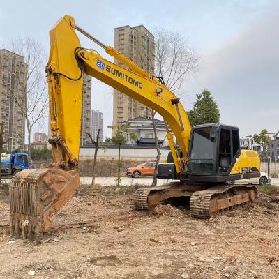 China Construction digging 90%new SUMITOMO SH210 original second hand used japanese original excavator crawler 21tons hydraulic digger for sale for sale