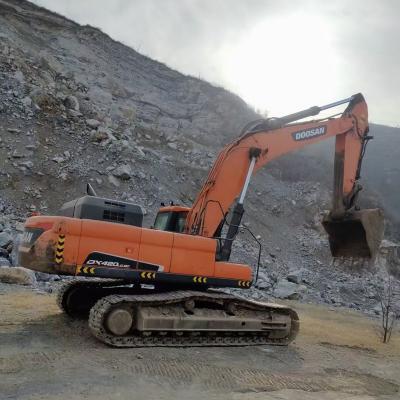 China Multifuction Korea original used hydraulic crawler excavator Doosan DX420-9 heavy construction machinery in good condition and performance for sale