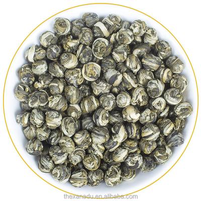 China Handrolled Jasmine Scented Round Dragon Pearls Tea Ball Traditional Chinese Tea Ball Private Label Bulk Factory Supply Loose for sale