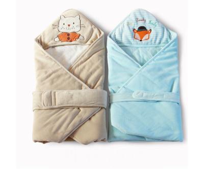 China 100% Polyester Infant Comforter Baby Swaddleme for sale