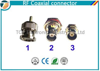 Cina Spina diritta RG59 del connettore del connettore coassiale BNC del supporto rf del cavo 75Ω in vendita