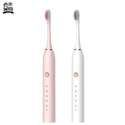 China Electric Toothbrush Electric Toothbrush Replacing Super Soft Waterproof Multifunctional Battery Operated Long Hair for Men and Women for sale