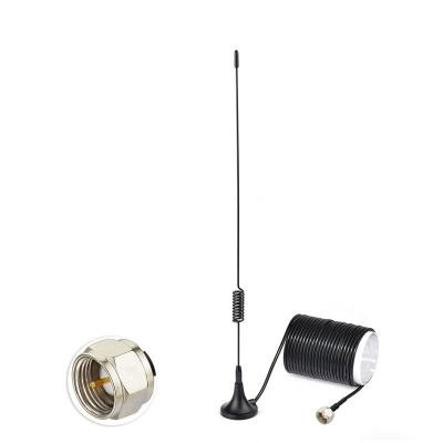 China FM Digital Indoor Radio DAB Base F Male Plug Stereo High Fidelity Magnetic Aerial Antenna DA1-1088-F01SP-050-300 for sale