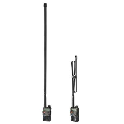 China Foldable UHF 79cm CS Dual Band VHF Ham Radio Antenna Tactical For CB Ham Radio Walkie Talkie DB1-2096 Kenwood Baofeng WOUXUN TYT for sale