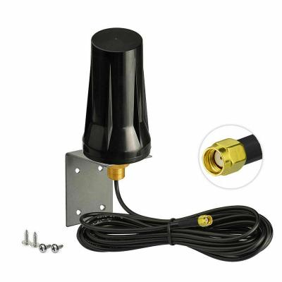 China Outdoor ABS RP-SMA 4G LTE Antenna with 10FT Extension Cable for SPYPOINT Link-EVO Verizon Cellular Trail Camera for sale