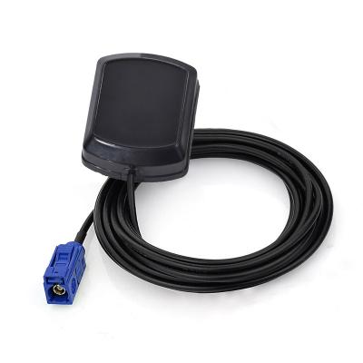 China Eightwood GPS Active Antenna Fakra C Adapter with 3M RG174 Extension Cable for AUDI GPS Navigation System GPS Module 48x39x16mm for sale