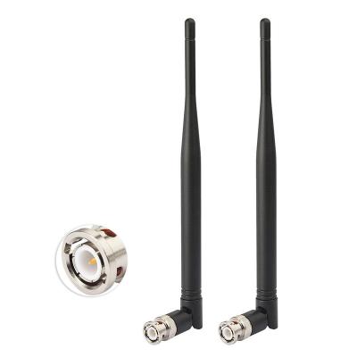 China Bingfu UHF 400MHz-960MHz BNC Male Antenna (2-Pack) for System Wireless Receiver Microphone Digital Remote Audio Mic Receiver EA2-2244-B01SP4-030*2 for sale