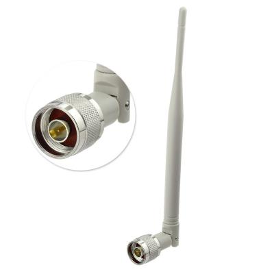 China 900MHz GSM Omni Antenna 5dBi Rubber Tilt And Swivel N Male Plug Connector GM2-1304-N01SP4-050 for sale