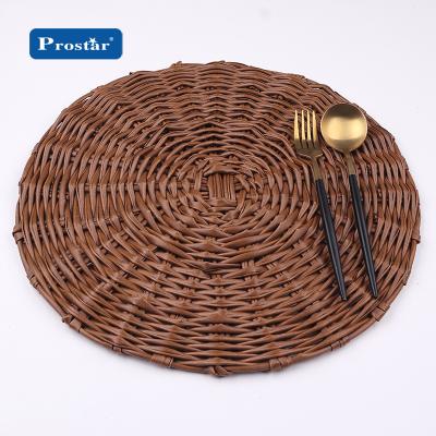 China New sustainable made dining table china wholesale natural material corn silence place steep spikenard table for sale