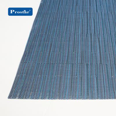 China Sustainable Woven Vinyl Table Mat Dining Placemat Pvc Polyester Fashion Accessories Customized for sale