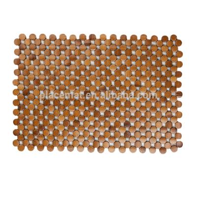 China Viable wholesale popular summer bamboo place mat for table protection for sale