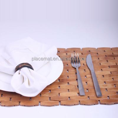 China Sustainable Wholesale Bamboo Table Mat Natural Living for sale