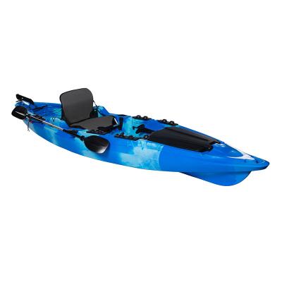 China 2018 newest model fishing kayak JFM GK2 plastic canoe kayak sit o cheap kayak fishing kayak with paddles for sale