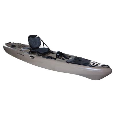 China Fishing Kayak JFM GK4 13FT LLDPE/LDPE/HDPE Pedal Kayak Fishing Single Pedal Kayaks For Sale for sale