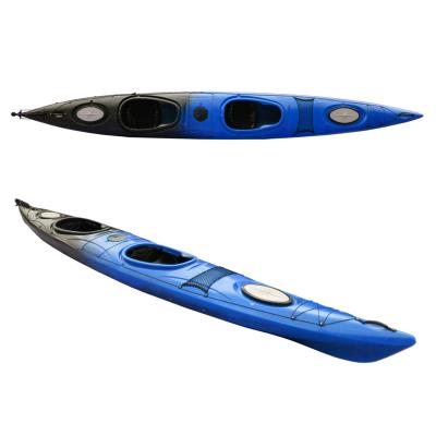 China Double Sit In Kayak JFM GK38 LLDPE Comfort Double Sit In Kayak Ocean Sea Kayak 2 Seat for sale