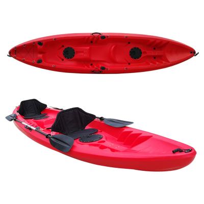 China Double Plastic Kayak JFM GK28 Con Pedali Kayak Canoe Double Kayak 2 Seater for sale