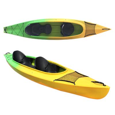 China Double Sit In The Kayak JFM GK37 Luxury Touring Ocean Sea Kayak Double Rowboat For 2 Person for sale