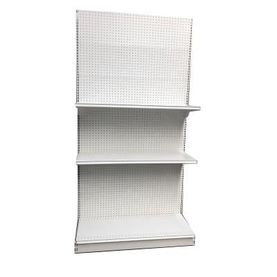 China Top Sales Double Sided Double Side Back Panel Gondola Shelf Flat Bracket for sale