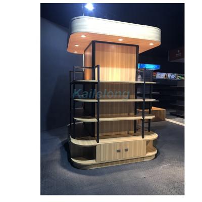 China Double Sided Retail Store Shelf &Supermarket Shelf Gondola Wall Heavy Cold Rolled Steel Cold Rolled Steel for sale