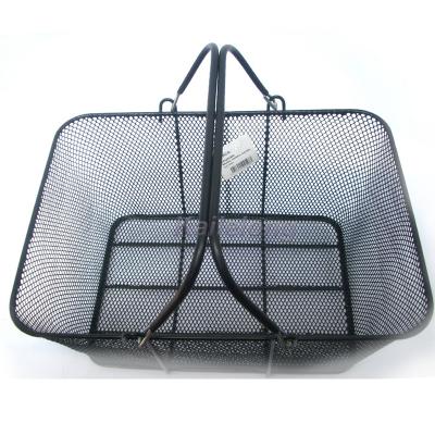 China KLL Strong Metal Supermarket Shopping Basket With Handles for sale