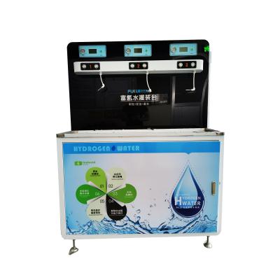 China Commercial Food Water Store Three Position Barrel Bottled Hydrogen Water Filling Machine for sale