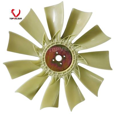 China Machinery Repair Shops Diesel Engine Part 4BD14BG1 Fan Blade For Excavator SK120-3 SK120-5 for sale