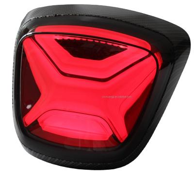 China Plastic Rear Brake Tail Light VIRTU Scooter Stop Lamp Motorcycle LED Warning Light For Piaggo Vespa Sprint Primavera 150 50 E Brand for sale