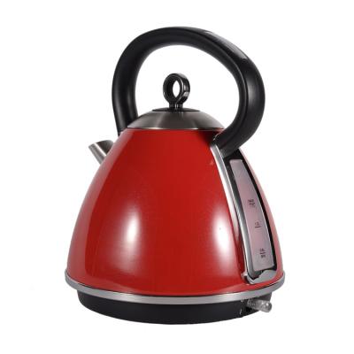 China Factory Price Design 360 Degree Rotating Low Pot Water Tea Heater Stainless Steel Electric Kettle New for sale