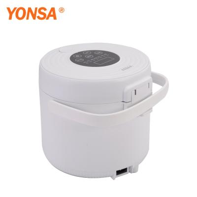 China Korean Pot Mini Electric Rice Cooker Portable Hotel Style Stainless Steel for sale