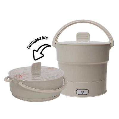 China 2020 Viable New Design Foldable Mini Electric Cooking Boiling Pot for sale